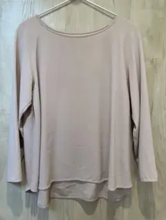 デプレ ブラウス 長袖 ピンクベージュ 36 トゥモローランド インナー