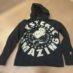 HYSTERIC MINI パーカー ブラック