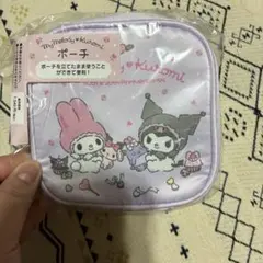 マイメロディ クロミ Sanrio My Melody & Kuromi ポーチ