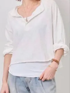 GOOD GRIEF!/グッド グリーフ】 HENLEY SHORT TOP - メルカリ