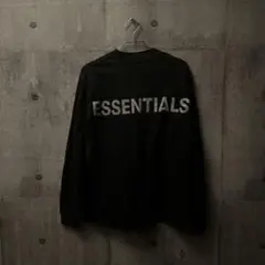 FEAR OF GOD ESSENTIALS リフレクターロゴプリント　ロンTのサムネイル