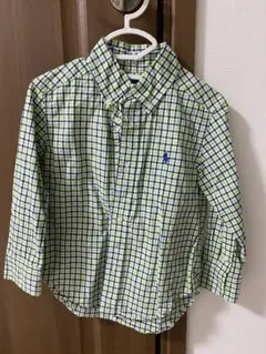 【美品】POLO RALPH LAUREN ポロラルフローレン長袖シャツ2／2T