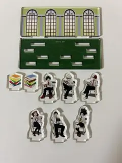 ヒロアカ アクリルジオラマ読書 アクスタ 緑谷出久 轟焦凍 爆豪勝己
