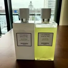 エルメス ナイルの庭 HERMES shower gel+body lotion
