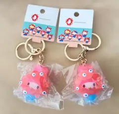 【新品2個セット】大阪関西万博 サンリオ ミャクミャク マイメロ キーホルダー