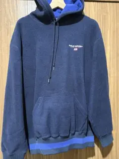 POLO SPORT フード付きパーカー Sサイズ 青 POLO RALPH LAUREN（ポロ・ラルフローレン） ポロ ラルフローレン