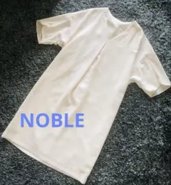 NOBLEワンピース ホワイト 38のサムネイル