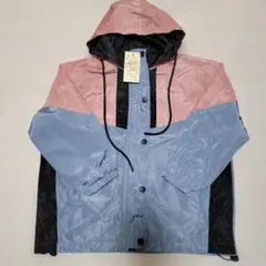 130サイズ ブルー ピンク ジャンパー アウター ウィンドブレーカー 新品