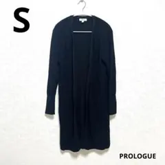 PROLOGUE 黒 カーディガン 『S』 オシャレ 一点のみ！ シンプル