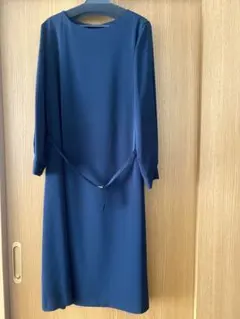 ベルト付きAラインワンピース　卒園式 卒業式 ドレス