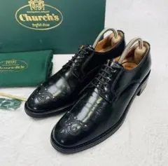 美品　チャーチ　Church's スタッズ レースアップ・シューズ 35.5のサムネイル