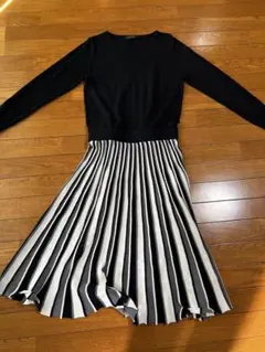 closet story UNITED ARROWS ブラックニット ワンピース