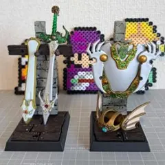 ドラゴンクエスト　レジェンドアイテムズギャラリー　天空の剣　盾　兜