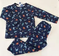 限定お値下げ！　マーブルライン　恐竜と宇宙柄のパジャマセット 120cm