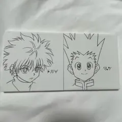 HUNTER×HUNTER 一番くじ　E賞　キャンバスボード　ゴンキル