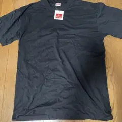 90s Hanes ヘインズ　Tシャツ ブラック Lサイズ 日本製　タグ付きのサムネイル