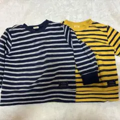 ムージョンジョン　トレーナー　100cm ボーダー　長袖　キッズ