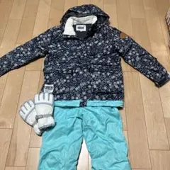 cosby スキーウェア 上下セット　グローブ　子供用 150cm 女の子