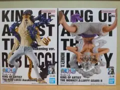 ワンピース、モンキー・D・ルフィギア5ニカ、ロブ・ルッチ、レオパルド、フィギュア