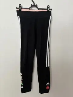 adidas 黒 レギンス 150