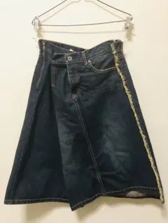 美品】Y-3 ワイスリー ヨウジヤマモト×アディダス デニムスカート XS