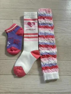 キッズソックス 3点セット