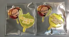 ヒロアカ うちわキーホルダー 上鳴