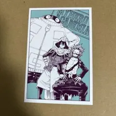 僕のヒーローアカデミア ヒロアカ 原画展 ポストカード ファット事務所