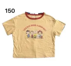 UT ユニクロ スヌーピー Tシャツ ピーナッツ 黄色 キッズ 150