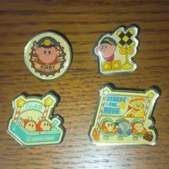 KIRBY PUPUPU TRAIN ピンズ 4個セット