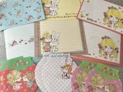 水森亜土　ADO MIZUMORI バラレターとバラメモ