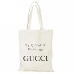 「MY CLOSET IS FULL OF GUCCI 」エコバッグ