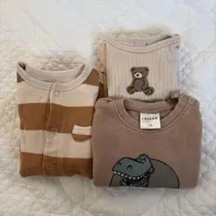 ベビー服 ロンパース 長袖 まとめ売り 男の子服 petit main他