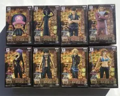 ワンピースフィギュア　フィルムゴールド　8体セット