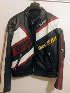 DIESEL、レザーライダース、Ｌメンズ、送料無料★定価15万→29800円。