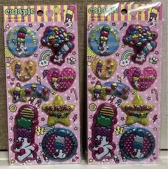 シャカぷくシール 2013 calaple アイスクリームキャラクター シール