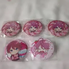 すとぷり さとみ 缶バッジ 5点セット