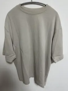 UNIQLO UエアリズムコットンオーバーサイズTシャツ（5分袖）