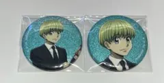 HUNTER×HUNTER アニメイト グリッター 缶バッジ 戦闘 シャルナーク