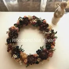 森の木の実のリース　no.193