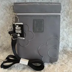 【新品未使用】MARY QUANT グレー ショルダーバッグ スマホショルダー