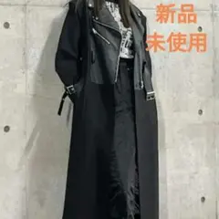 新品未使用　ムルーア ライダース　ドッキング 2WAY トレンチ　ジレ　ロング