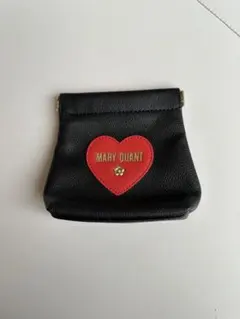 MARY QUANT ハートポーチ ブラック