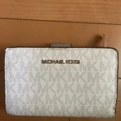 MICHAEL KORS 二つ折り財布 ホワイト