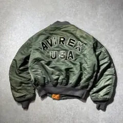 90s USA AVIREX MA-1 commercial logo MA1
