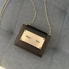 Matin Kim ショルダーバッグ 黒