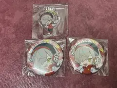 CR LAND だるまいずごっど 缶バッジアクリルスタンド