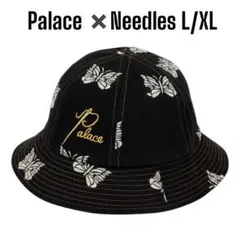 帽子 PALACE x NEEDLES Denim Bucket Hat \
