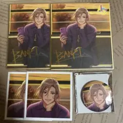 A3 エースリー 摂津万里 満開Party 色紙 缶バッジ ましこれ