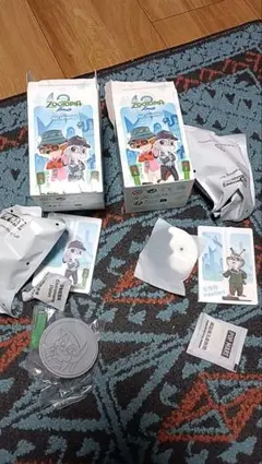 ズートピア popmart happyくじパウバード 山田涼介　まとめ売り パウバート セット ズートピア2 Happyくじ ラバーマスコット